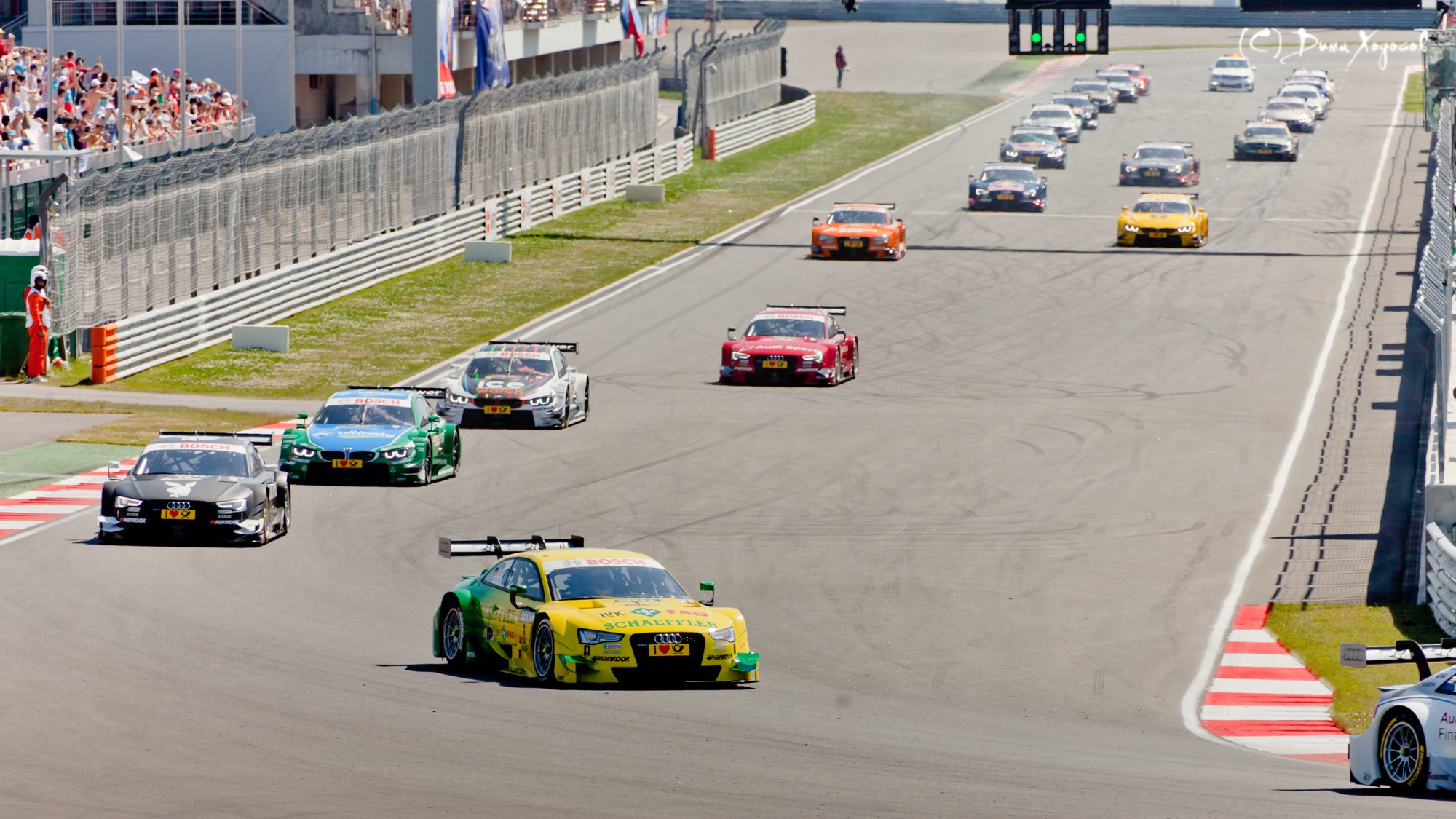 DTM íà Moscow Raceway 2014